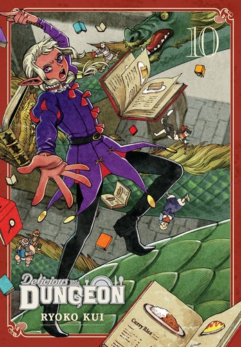 10 Delicious in Dungeon front cover by Ryoko Kui, ISBN: 1975335589