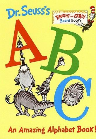 Dr. Seuss's ABC (Board Book) front cover by Dr. Seuss, ISBN: 0679882812