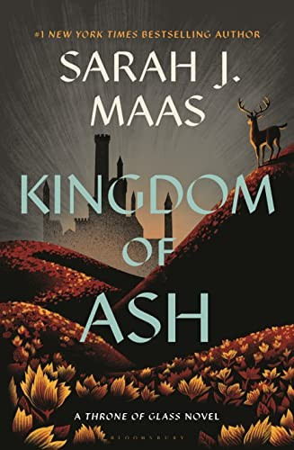 Kingdom of Ash 7 Throne of Glass front cover by Sarah J. Maas, ISBN: 1639731075