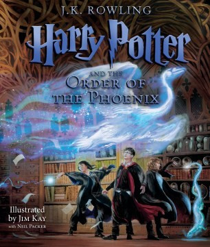 Harry Potter and the Order of the Phoenix: The Illustrated Edition 5 Harry Potter front cover by J. K. Rowling, ISBN: 054579143X