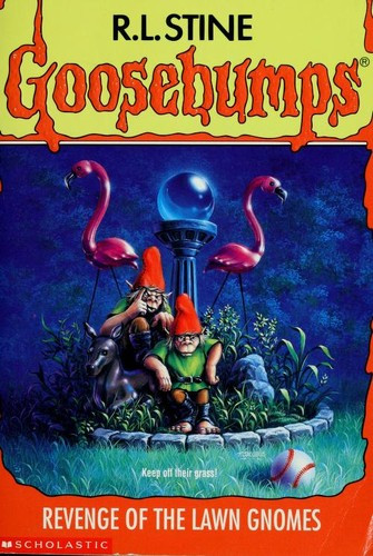 Revenge of the Lawn Gnomes 34 Goosebumps front cover by R. L. Stine, ISBN: 0590483463