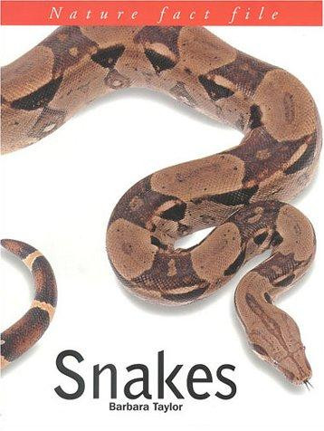 Snakes front cover by Barbara Taylor, ISBN: 1842150189