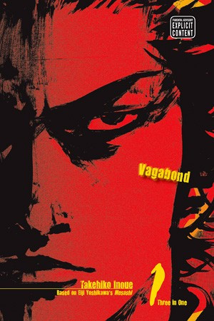 Vagabond (Vizbig Edition), Vol. 1 front cover by Takehiko Inoue, ISBN: 1421520540