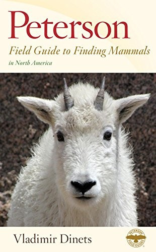 Peterson Field Guide to Finding Mammals in North America front cover by Vladimir Dinets, ISBN: 0544373278