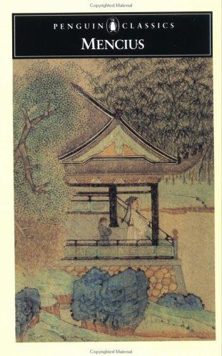 Mencius front cover by Mencius, D.C. Lau, ISBN: 0140442286