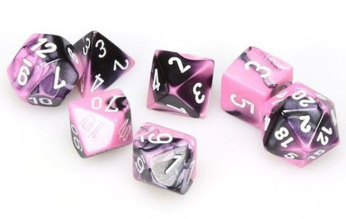 Gemini Black-Pink w/White 7-Die Set front cover