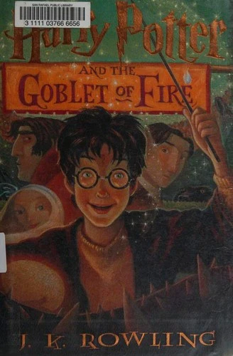 Goblet of Fire 4 Harry Potter front cover by J.K. Rowling, ISBN: 0439139597