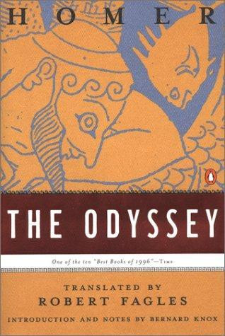 The Odyssey front cover by Homer, Robert Fagles, ISBN: 0140268863