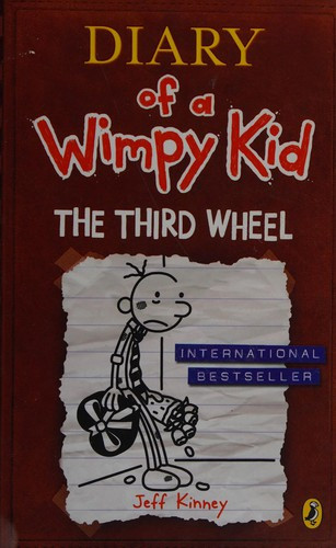 The Third Wheel 7 Diary of a Wimpy Kid front cover by Jeff Kinney, ISBN: 1419707299