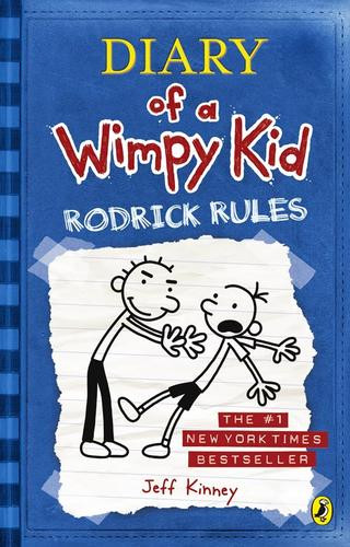 Rodrick Rules 2 Diary of a Wimpy Kid front cover by Jeff Kinney, ISBN: 0810994739