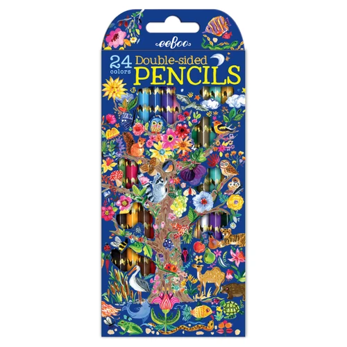 Tree of Life Colored Pencils 12 Double Sided front cover