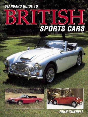 Standard Guide to British Sports Cars front cover by John Gunnell, ISBN: 0873497570
