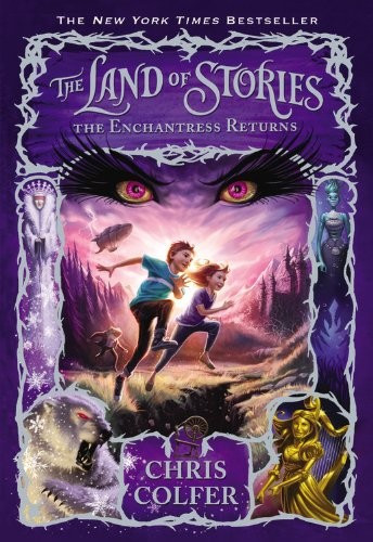 The Enchantress Returns 2 Land of Stories front cover by Chris Colfer, ISBN: 0316201553