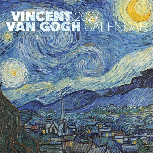 Vincent van Gogh 2027 Wall Calendar front cover by Vincent van Gogh, ISBN: 1087514304
