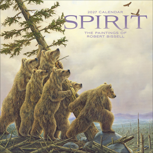 Spirit: The Paintings of Robert Bissell 2027 Wall Calendar front cover by Robert Bissell, ISBN: 108751441X