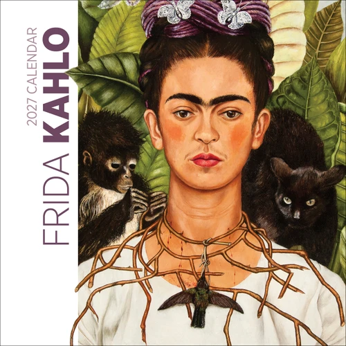 Frida Kahlo 2027 Wall Calendar front cover by Frida Kahlo, ISBN: 1087514088