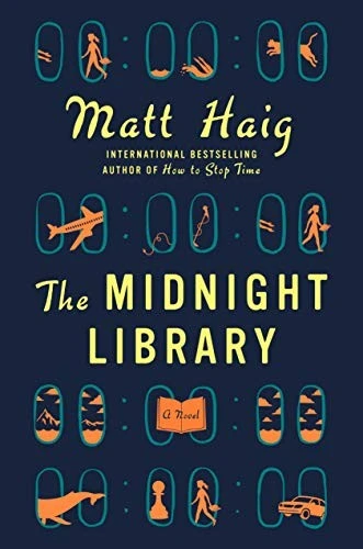 The Midnight Library front cover by Matt Haig, ISBN: 0525559477
