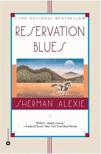 Reservation Blues front cover by Sherman Alexie, ISBN: 0446672351