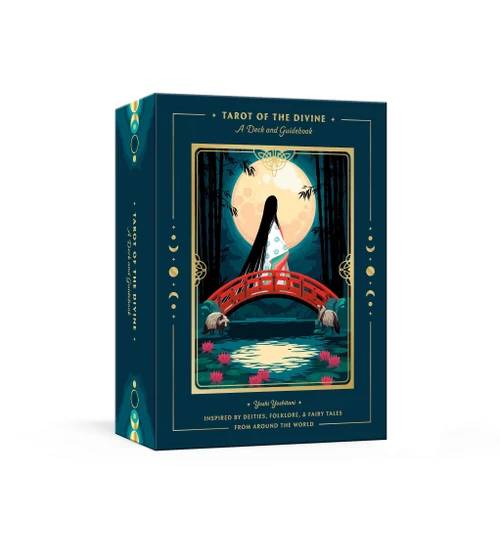 Tarot of the Divine: A Deck and Guidebook Inspired by Deities, Folklore, and Fairy Tales from Around the World: Tarot Cards front cover by Yoshi Yoshitani, ISBN: 0593135148