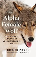The Alpha Female Wolf: The Fierce Legacy of Yellowstone's 06 (The Alpha Wolves of Yellowstone) front cover by Rick McIntyre, ISBN: 1771648589