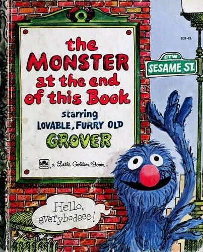 The Monster at the End of This Book (Little Golden Book) front cover by Jon Stone, ISBN: 0307010856