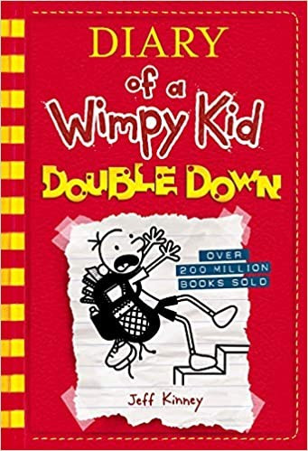 Double Down 11 Diary of a Wimpy Kid front cover by Jeff Kinney, ISBN: 1419741977