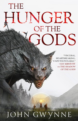 The Hunger of the Gods 2 The Bloodsworn Trilogy front cover by John Gwynne, ISBN: 0316539929