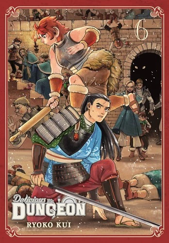 6 Delicious in Dungeon front cover by Ryoko Kui, ISBN: 1975328051