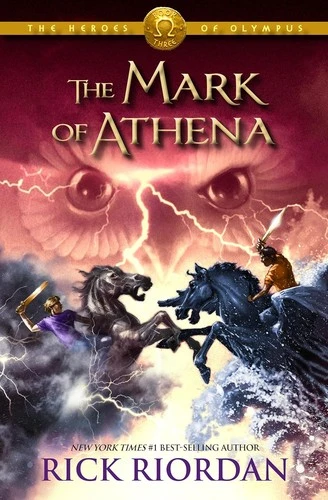 The Mark of Athena 3 Heroes of Olympus front cover by Rick Riordan, ISBN: 1423140605