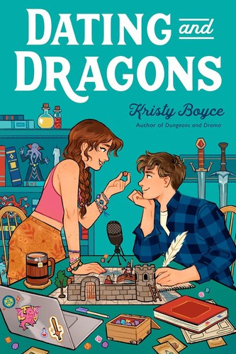 Dating and Dragons front cover by Kristy Boyce, ISBN: 0593899202