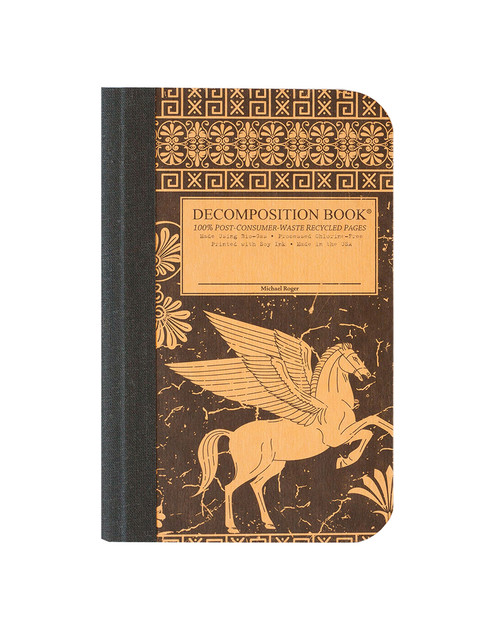 Pegasus Pocket 4x6 Decomposition Book Lined front cover, ISBN: 1401530648