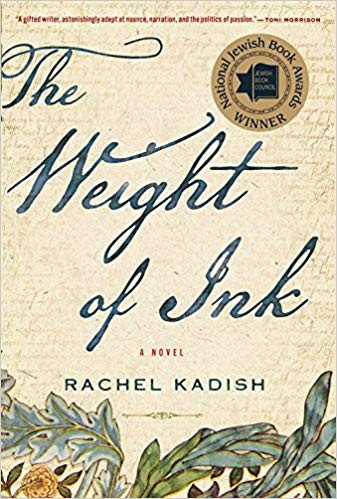 The Weight of Ink front cover by Rachel Kadish, ISBN: 1328915786