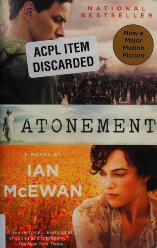 Atonement MTI front cover by Ian McEwan, ISBN: 0307387151
