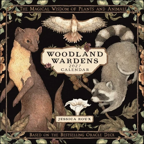 Woodland Wardens 2027 Wall Calendar front cover by Jessica Roux