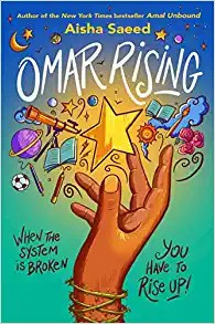 Omar Rising front cover by Aisha Saeed, ISBN: 0593108582