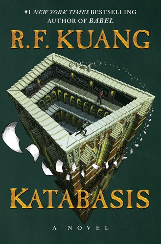 Katabasis front cover by R F Kuang, ISBN: 0063446243