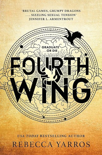 Fourth Wing 1 Empyrean (Standard Edition) front cover by Rebecca Yarros, ISBN: 1649374046