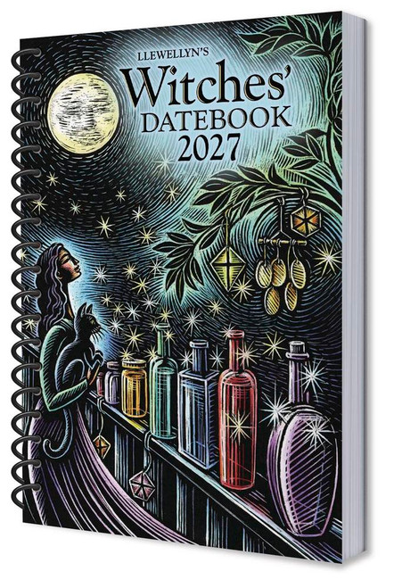 Llewellyn's 2027 Witches' Datebook front cover by Llewellyn, ISBN: 0738778206
