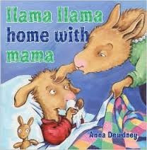 Llama Llama Home with Mama front cover by Alan Dewdney, ISBN: 0545399165