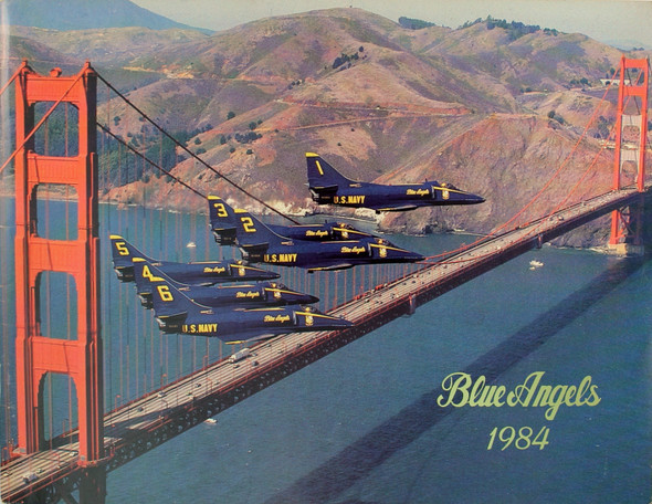 Blue Angels - 1984 front cover