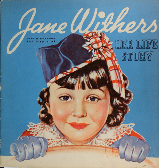 Jane Withers: Her Life Story front cover by Eleanor Packer