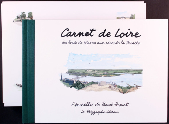Carnet De Loire: a Sketchbook of the Loire front cover by Pierre Laurendeau, ISBN: 2909051161