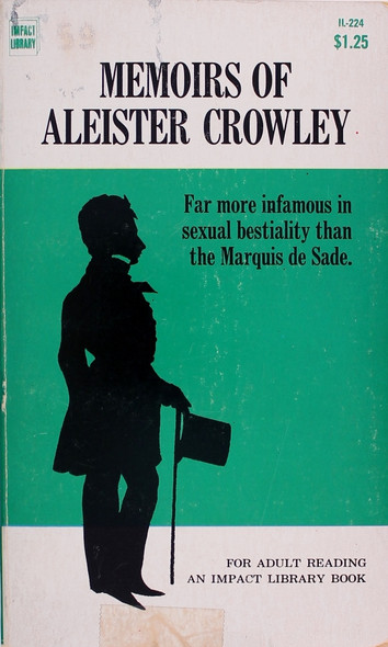 Memoirs of Aleister Crowley front cover by James Harvey