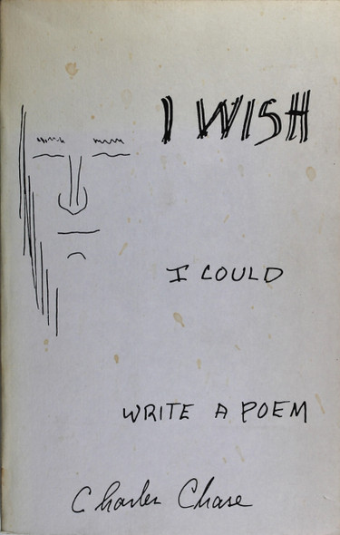I Wish I Could Write a Poem front cover by Charles Chase