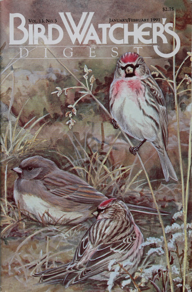 Bird Watcher's Digest January/February 1991 (Volume 13) front cover