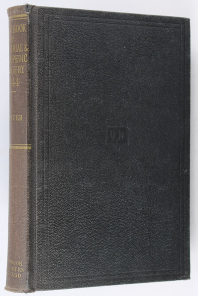 The 1944 Year Book of Industrial and Orthopedic Surgery front cover by Charles F. Painter