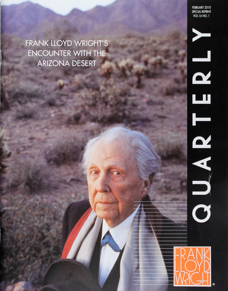 Frank Lloyd Wright Quarterly February 2010 Special Reprint front cover