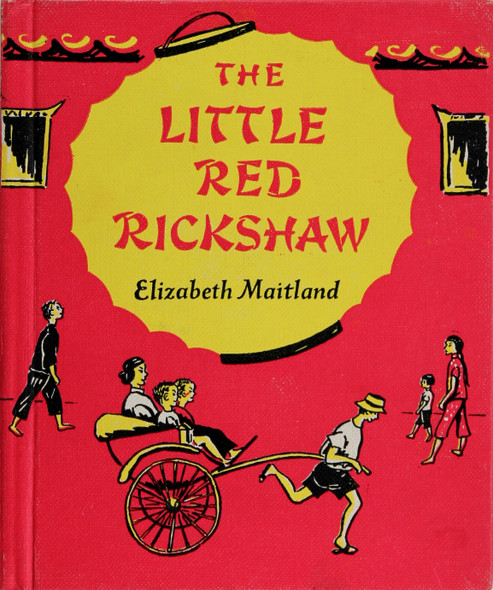 The Little Red Rickshaw front cover by Elizabeth Maitland