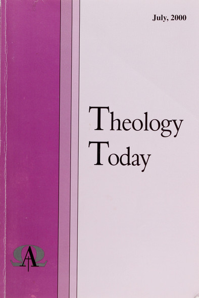 Theology Today July 2000 (Volume 57, No. 2) front cover