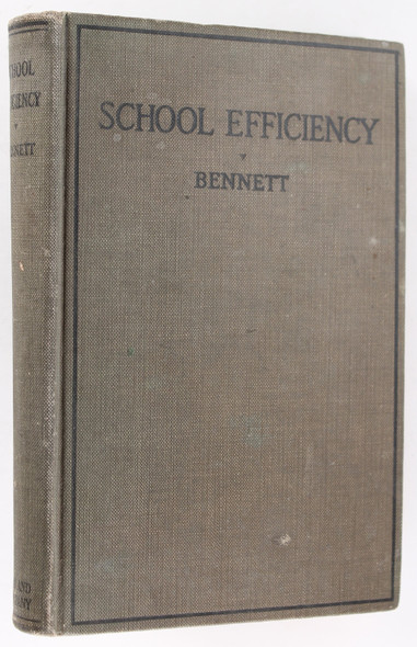 School Efficiency - a Manual of Modern School Management front cover by Henry Eastman Bennett